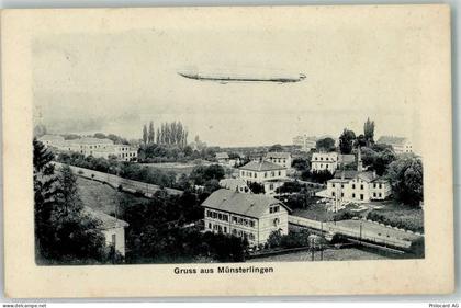 8596 Münsterlingen 1914 - Zeppelin Luftschiff - 13616484
