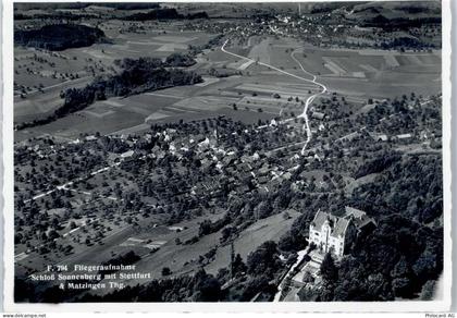 9507 Stettfurt - Fliegeraufnahme, Schloß Sonnenberg, Matzingen - 50995343