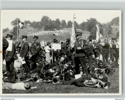 8592 Uttwil Foto AK Uniform Musikverein Ort handschriftlich - 13993786