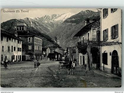 6512 Giubiasco Pedevilla - Esel- Karren Photochromo Nr. 700 - 13552107