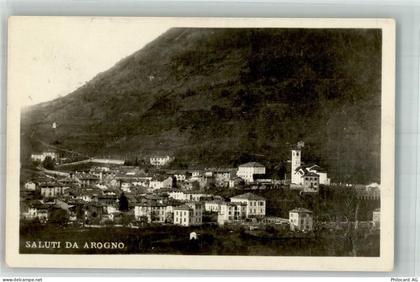 6822 Arogno 1930 Foto AK Bahnpost Zug 557 - 10748747