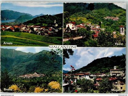 6939 Arosio Foto AK Malcantone Vezio Breno Mugena - 39698112