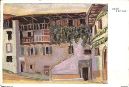 Agno Case ticinese Kuenstlerkarte