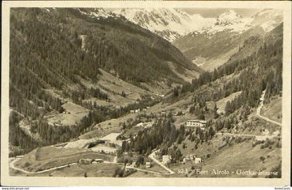 Airolo Fort Airolo Gotthardstrasse Feldpost