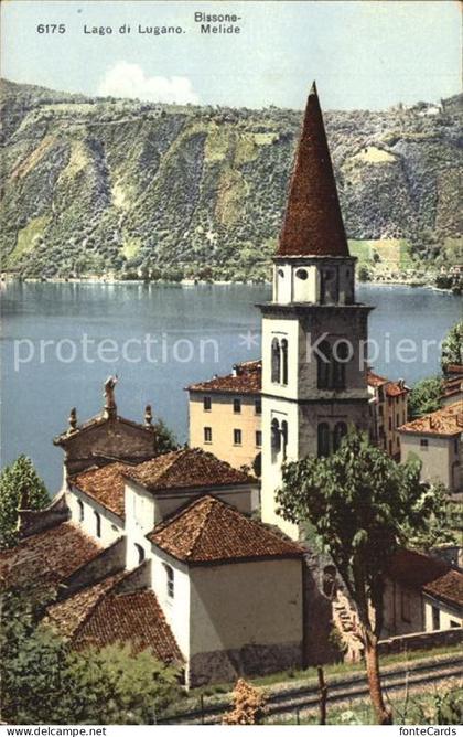 Bissone Lago di Lugano Kirche