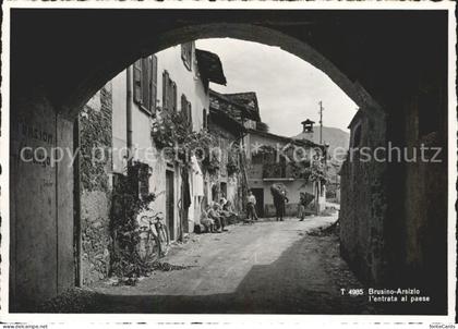 Brusino Arsizio Entrata al paese