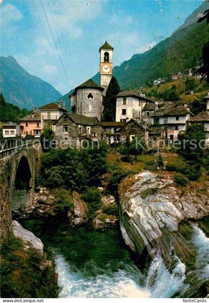 Lavertezzo Dorfmotiv