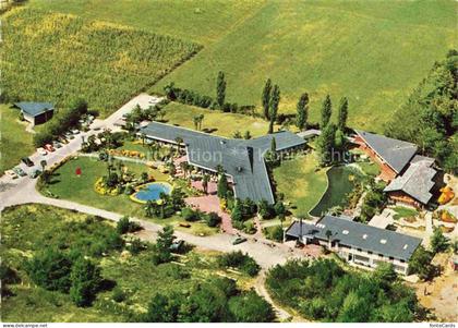 Losone Locarno TI Motel Losone Fliegeraufnahme