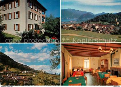 Malcantone Ticino Albergo S Michele Gaststube Panorama