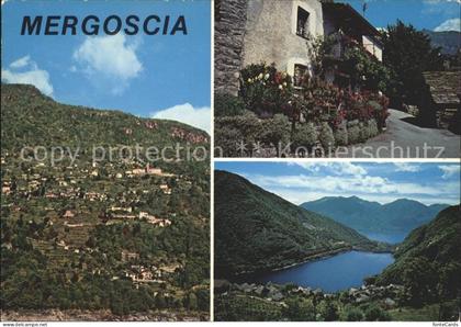 Mergoscia Dorfpartie und See