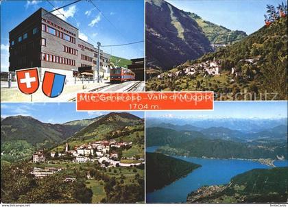 Monte Generoso Ferrovia Bahn Ristorante Mote Generoso Vetta Bruzella Muggio Bell