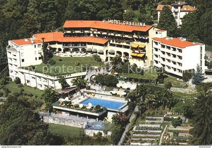 Orselina TI Hotel Orselina Fliegeraufnahme