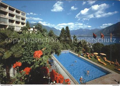 Orselina TI Hotel Orselina Schwimmbad