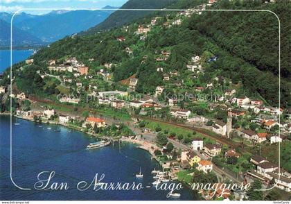 San Nazzaro Lago Maggiore Fliegeraufnahme