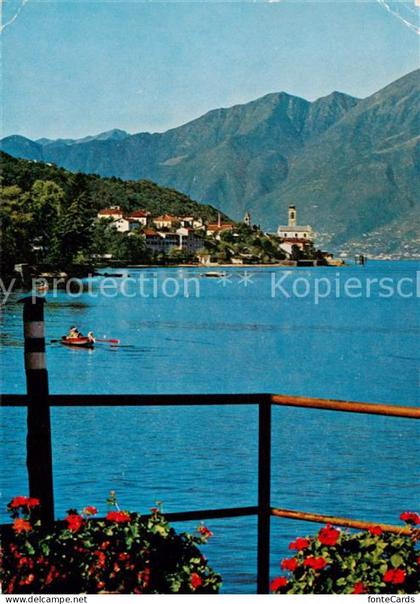 Vira Gambarogno Vista da Magadino