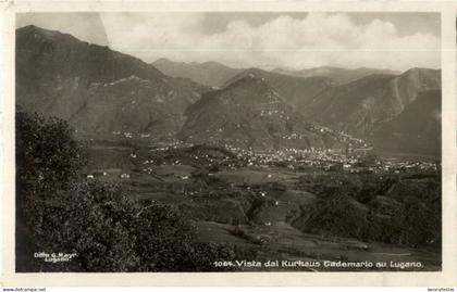 Lugano - Visto dal Kurhaus Cademario