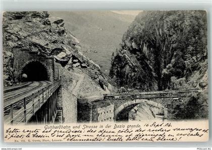 6760 Faido 1904 - Gotthardbahn Dazio grande - 39402688