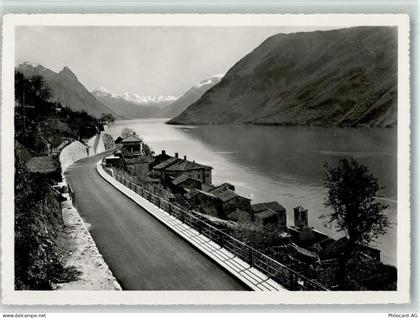 6978 Gandria - Neue Gandriastrasse mit Dorf Gandria - 10160056