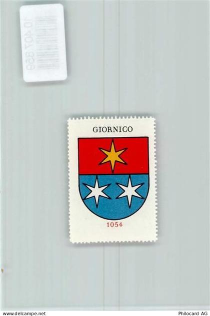 6745 Giornico - Vignette Wappen Kaffee Hag 1920-1940 - 10407859