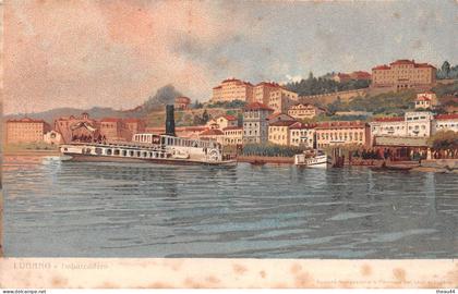 ¤¤   -   SUISSE  -  LUGANO  -  Lot de 3 Cartes  -  Lac, Embarcadère .....     -  ¤¤