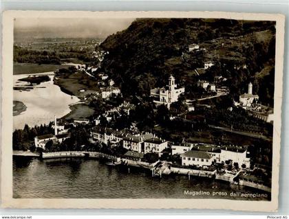 6573 Magadino 1950 Gebrauchsspuren Fliegeraufnahme - 38221183