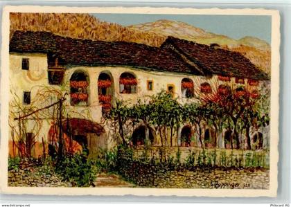 6648 Minusio Künstlerkarte Casa dei Landvogti E. Zuppinger - 11056350