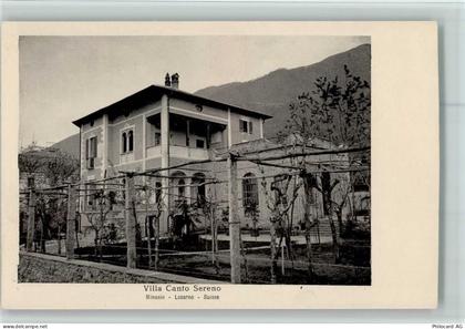 6648 Minusio - Villa Canto Sereno , sehr gute Erhaltung AK - 13056886