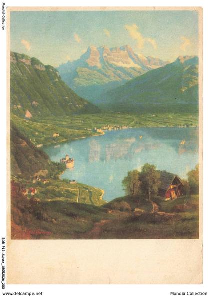 BDBP12-1003-SUISSE - Le bleu LEMAN - IL LAGO LEMANOO