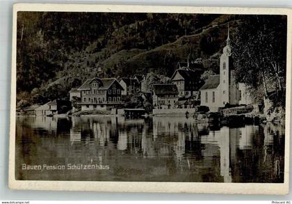 6466 Bauen Foto AK Pension Schützenhaus Kirche - 10752951
