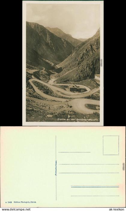 Ansichtskarte Oberwald-Obergoms Furkapass 1928