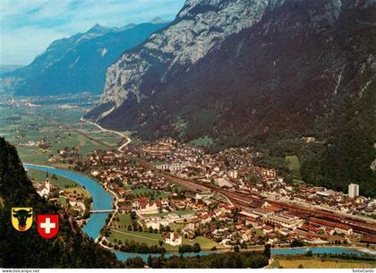 Erstfeld UR Fliegeraufnahme