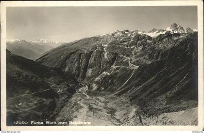 Furka Blick vom Belvedere