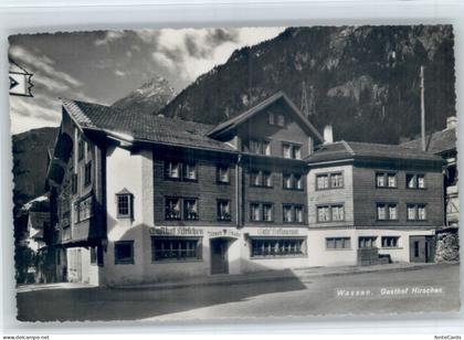 Wassen UR Wassen Gasthof Hirschen