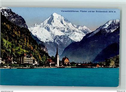 6454 Flüelen - Vierwaldstättersee Flüelen und der Bristenstock - 12110267