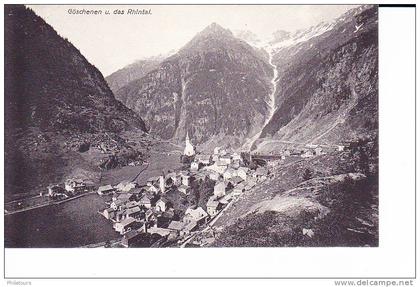 Göschenen u. das Rhintal