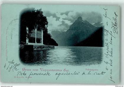 6452 Sisikon Mondschein Tellskapelle - 39404683