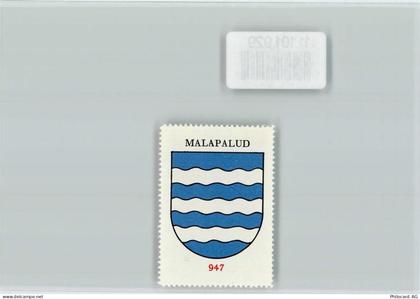 1042 Assens - Malapalud Vignette Wappen Kaffee Hag ca 1920-1940 - 11101929
