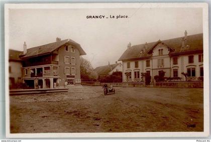 1117 Grancy St-Denis 1925 Foto AK Motorrad La place - 13597458
