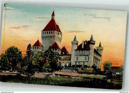 1134 Vufflens-le-Château 1903 Foto AK Schloss - 38194296