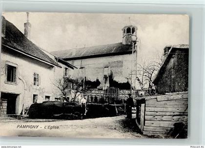1142 Pampigny - Partie bei der Kirche, gute Erhaltung AK - 13070953