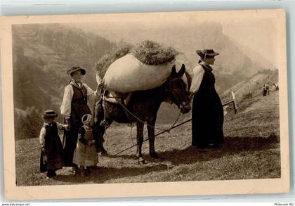 1147 Montricher - PaysaBäuerinnen mit beladenem Maultier und Kindern Ort... - 10611198