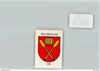 1164 Buchillon - Vignette Wappen Kaffee Hag ca 1920-1940 Buchillon - 11100801