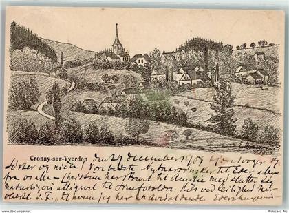 1406 Cronay 1903 Künstlerkarte sign. - 13444994