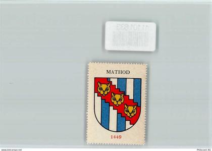 1438 Mathod - Vignette Wappen Kaffee Hag ca 1920-1940 - 11101633