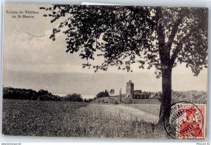 1464 Chavannes-le-Chêne Pâquier VD - Ruines du Chateau de St. Martin - 51088410