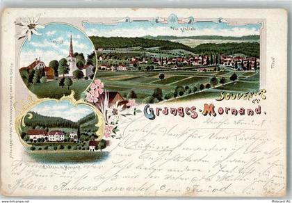 1523 Granges-près-Marnand Granges VD 1900 Gebrauchsspuren Lithographie S... - 13641119