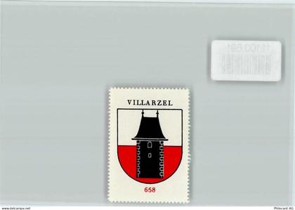 1555 Villarzel - Vignette Wappen Kaffee Hag ca 1920-1940 - 11100691