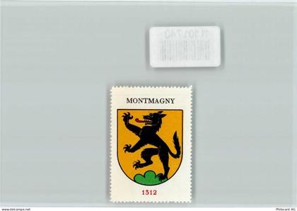 1587 Montmagny - Vignette Wappen Kaffee Hag ca 1920-1940 - 11101740