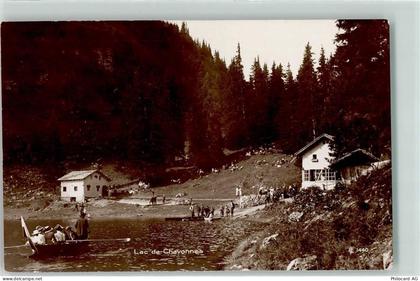 1863 Cergnat Ormont-Dessous - Lac de Chavonnes Ruderboot - 10596473