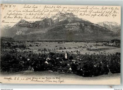 1867 Ollon VD 1907 Foto AK - 38194399